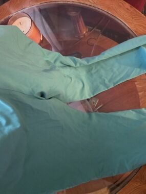 New York & Company Turquoise Slim Stretch Pants